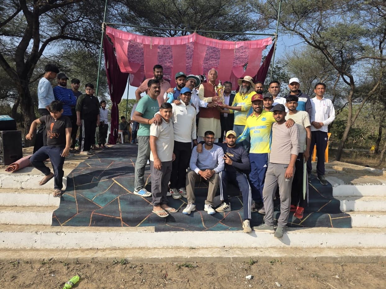 Kosli team defeated Dhaniya in the cricket match.