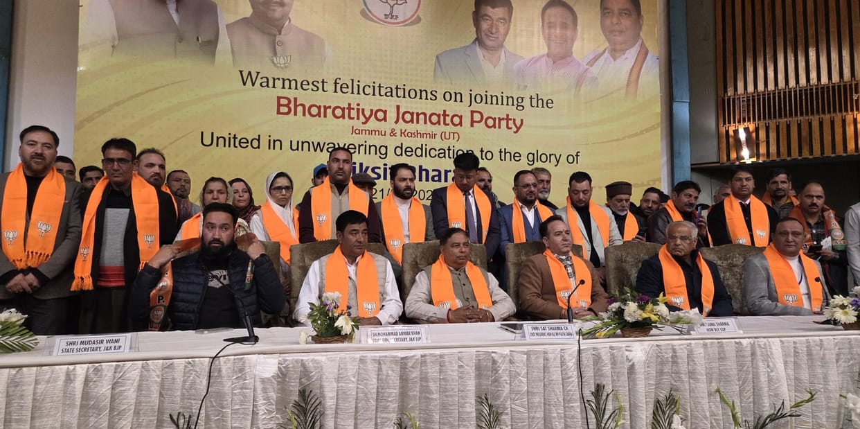 Srinagar, Various Leaders, Different Political Parties, Join BJP