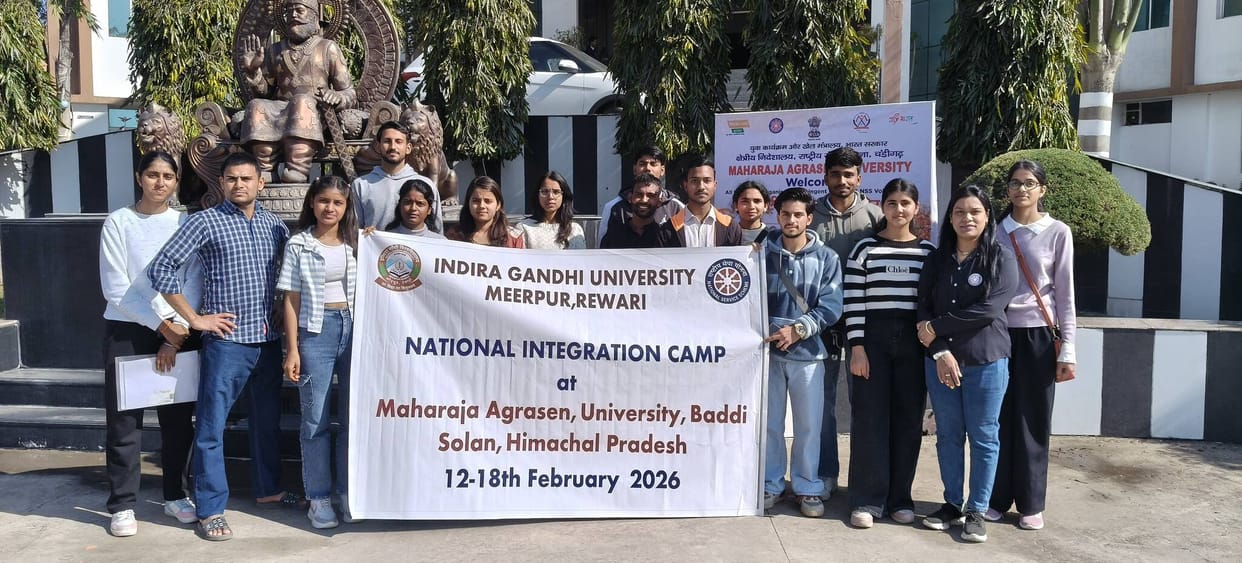 Participants in the camp gave the message of unity.