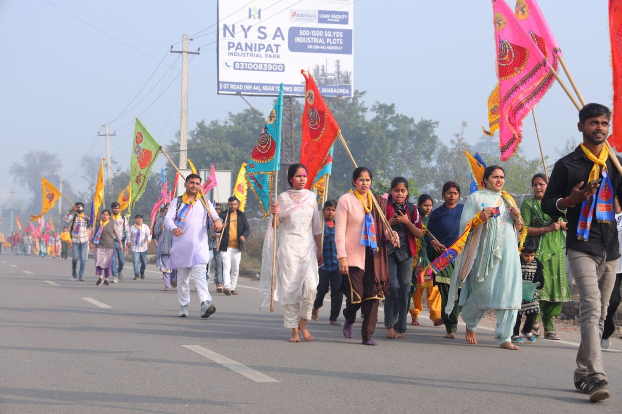 The city of Chulkana resounded with Baba's chants.