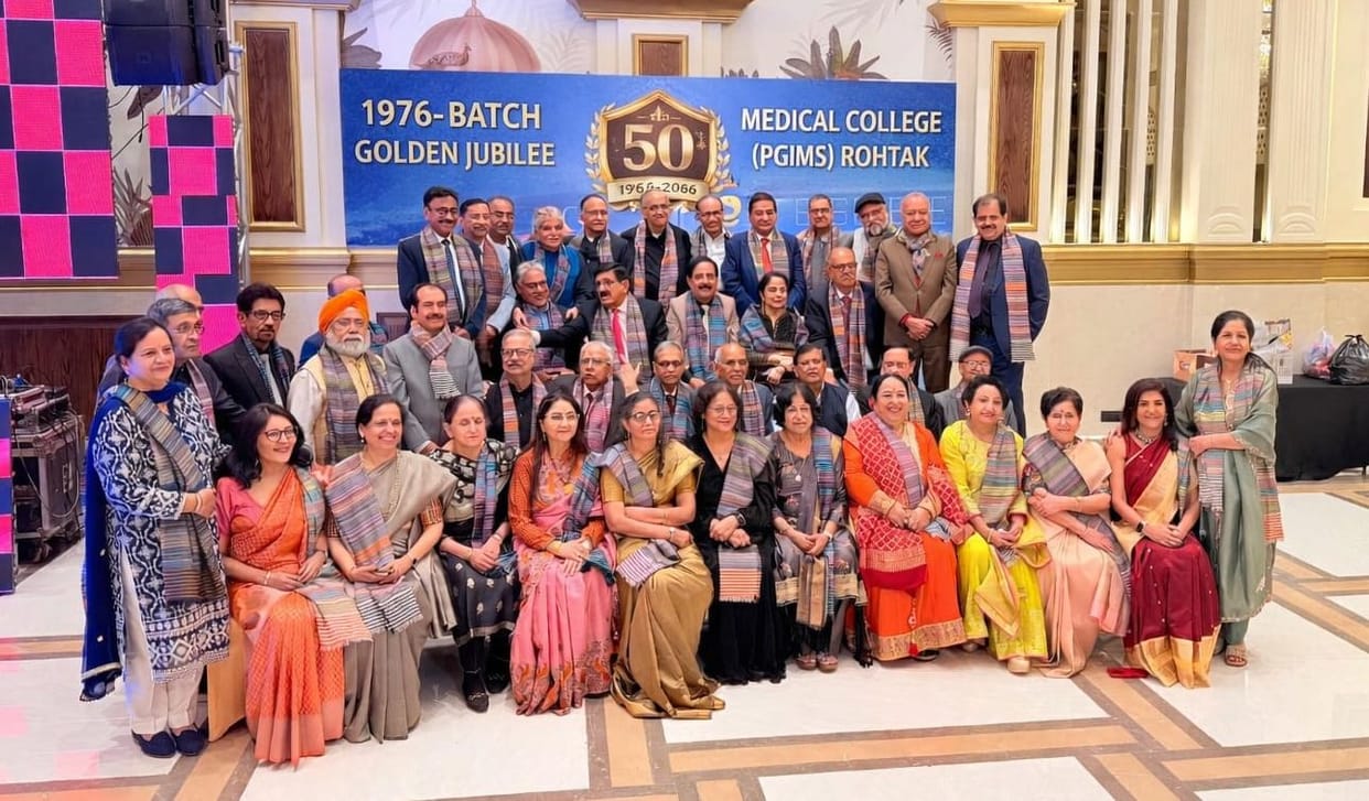 56 doctors attended the Golden Jubilee Meet