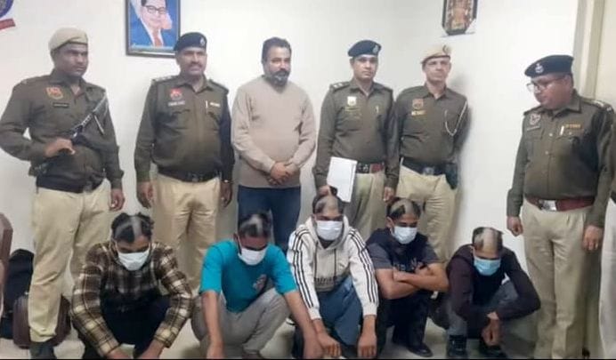 The intersection was built on the heads of the accused, the DSP denied it.