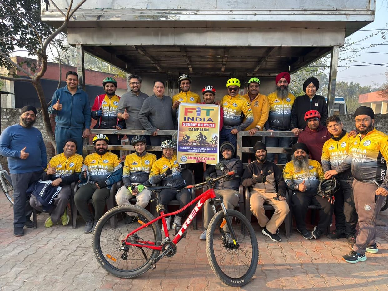 Sundays on Cycle campaign launched under Fit India