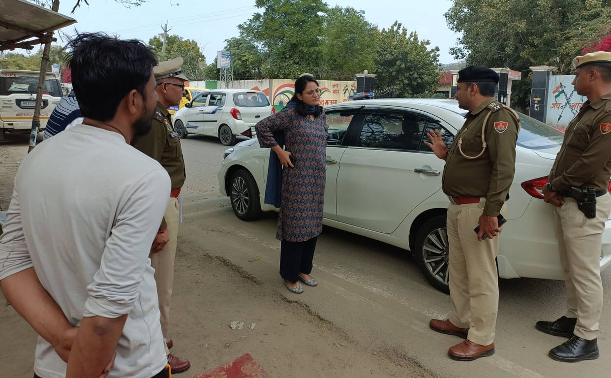 SP inspected the arrangements of the service camps.