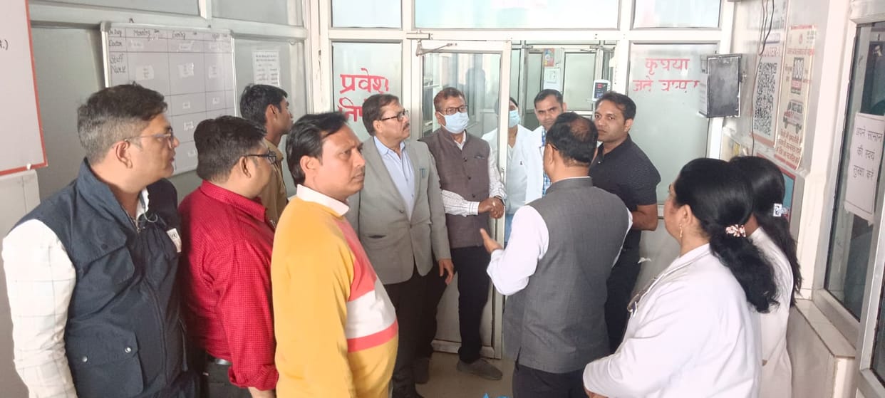 People found without masks and shoe covers in SNCU