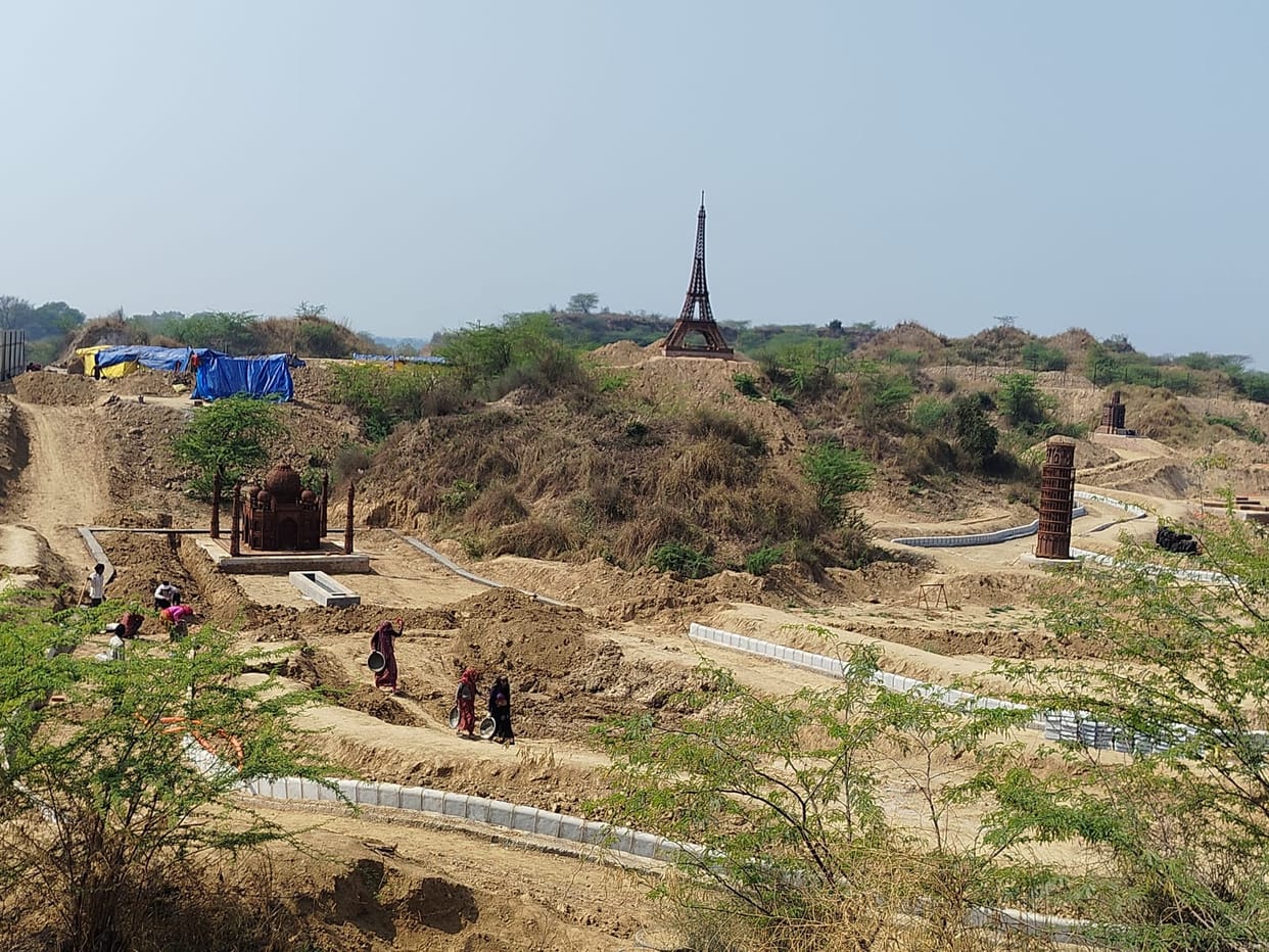 Beauty in the ravines... Khilmil Park with seven wonders is being prepared.