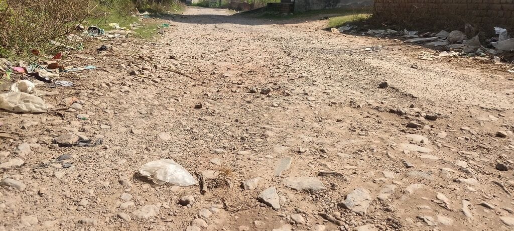 Rewari Road from Bagichi to Krishna Colony has been suffering from a dilapidated condition for the last 10 years.