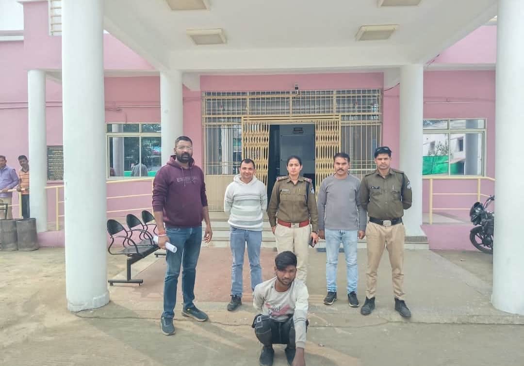 गिरफ्तार आरोपी