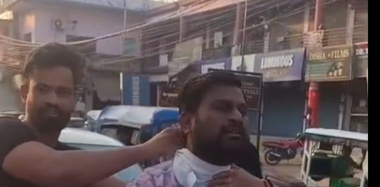 Another young man's throat was injured by a manjha, just short of death.