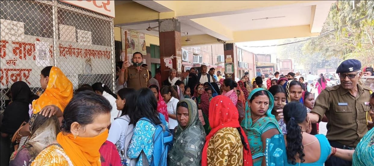 People are falling ill due to the weather, all 70 medicine beds of the district hospital are filled