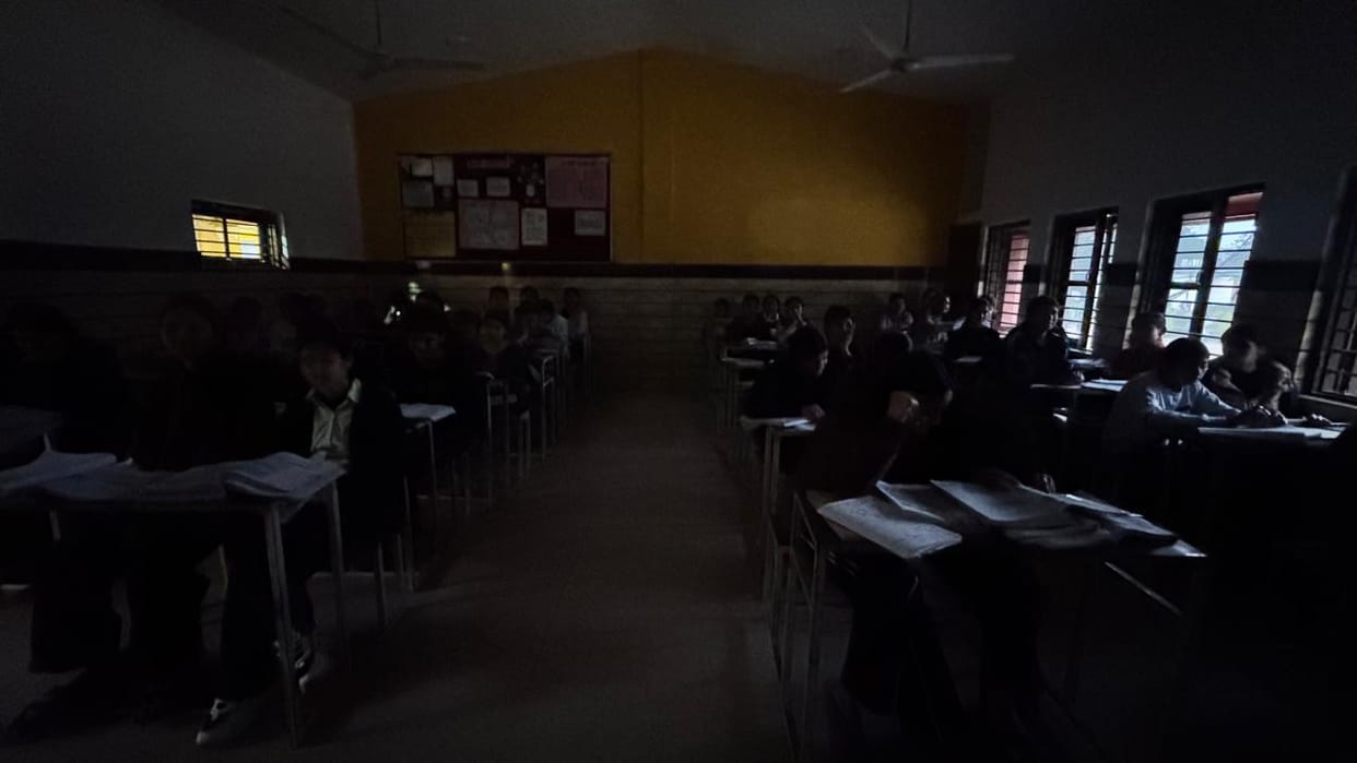 electricity connection cut in jnv juda ka hohad