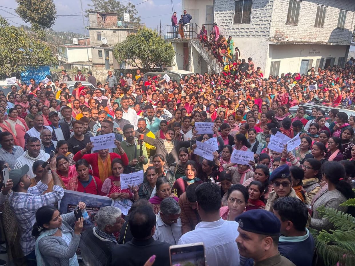 People took to the streets to get justice for Neelam.