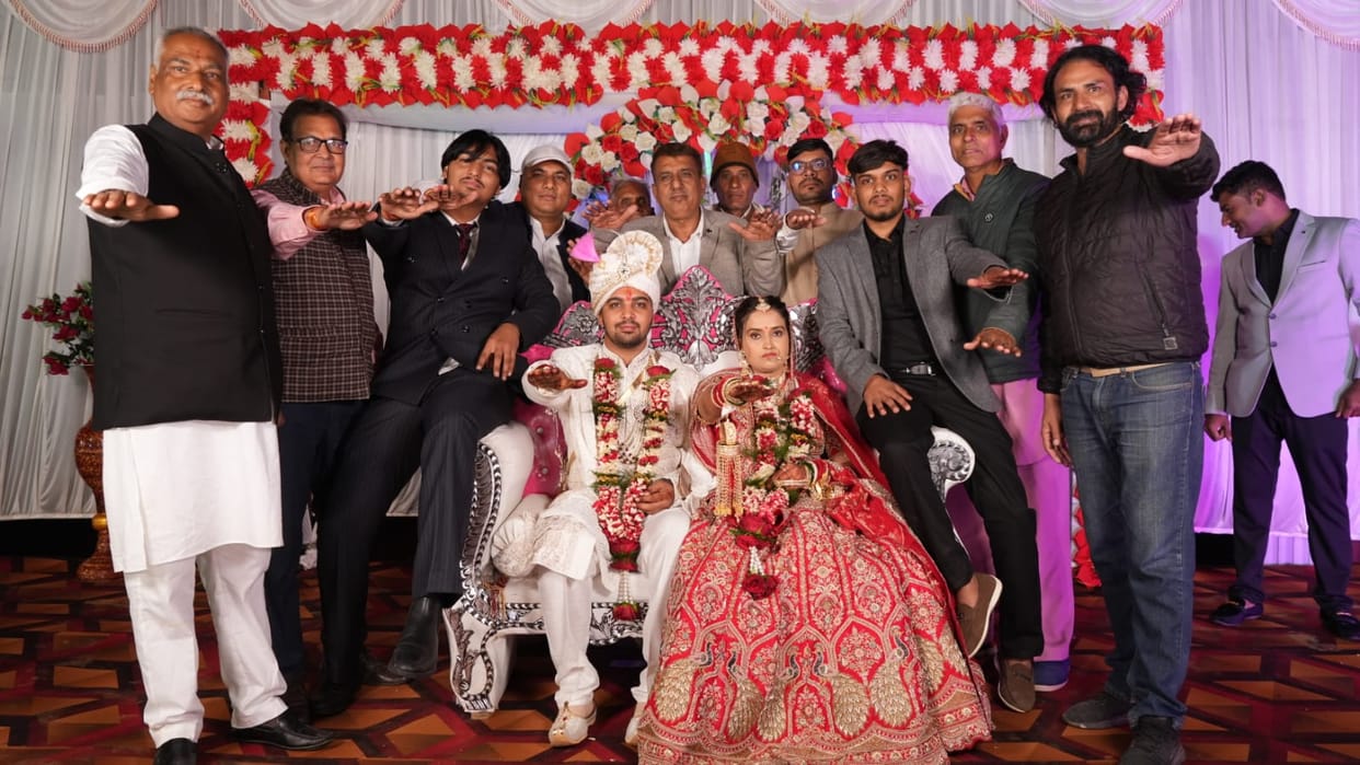 Before the wedding, a resolution was made to brighten the lives of 11 daughters through education
