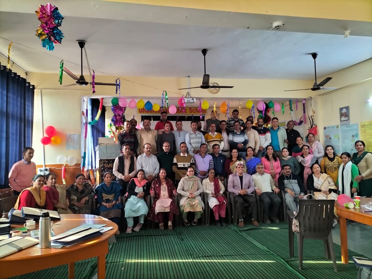 Teachers were trained to strengthen ECCE.