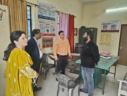 SRM team inspected Jungle Kaudia PHC