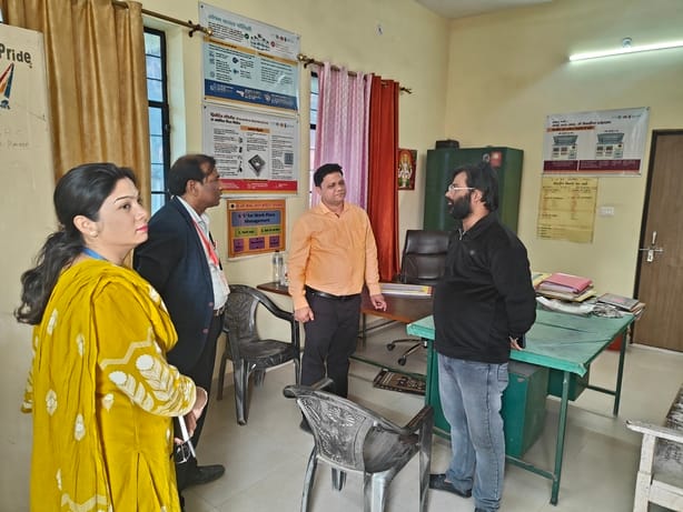 SRM team inspected Jungle Kaudia PHC