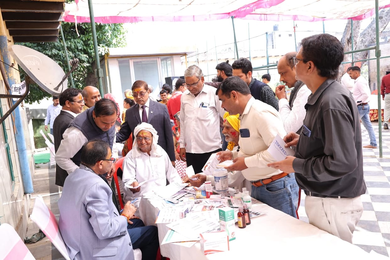 500 patients received free consultations and tests.