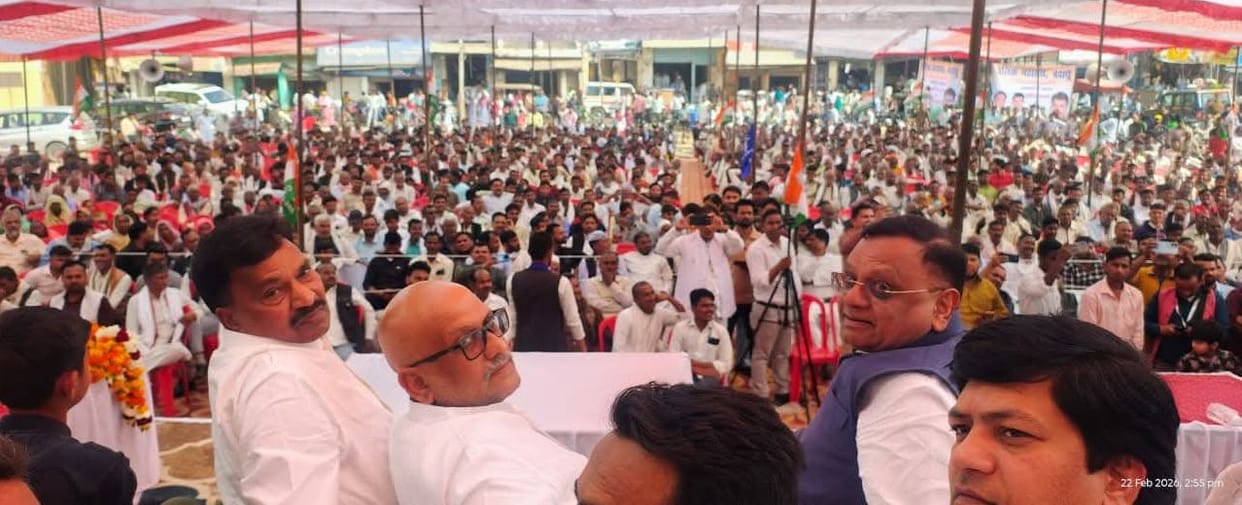 Congressmen targeted the BJP government in the Save the Constitution dialogue.