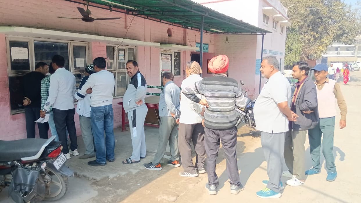Due to lack of budget, electricity connections were cut in many health centres