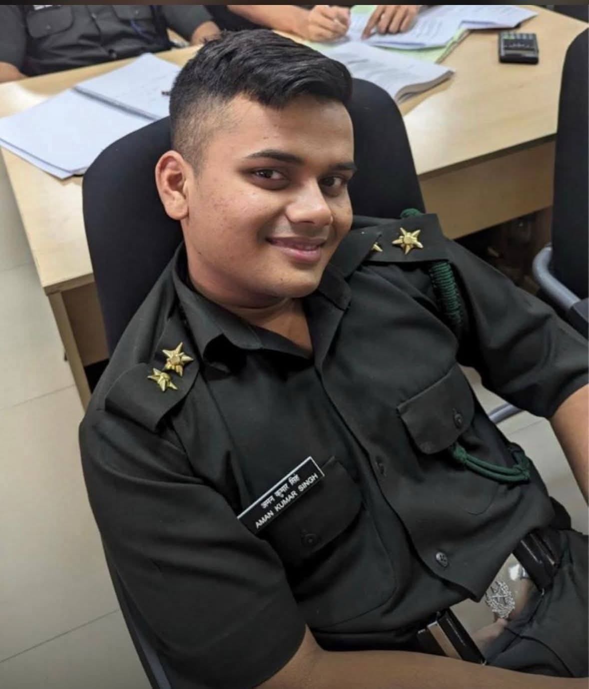 Captain Aman Singh of Kushinagar sacrificed his life in Baramulla