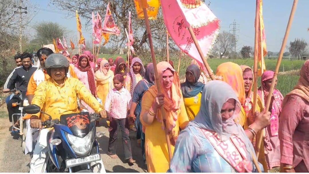 A great gathering of faith at Chulkana Dham, a huge crowd gathered for the padyatra and annual festival.