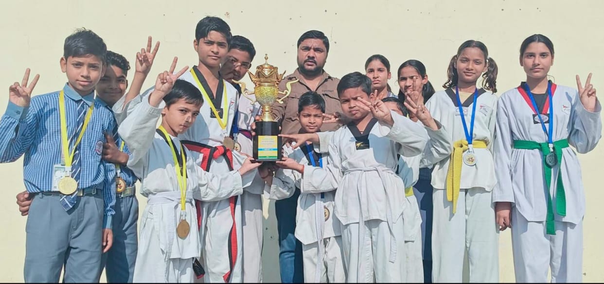 Children showcase their talent in Taekwondo competition