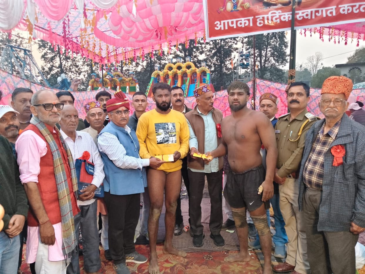 Shiva wrestler won the Pansai wrestling match.