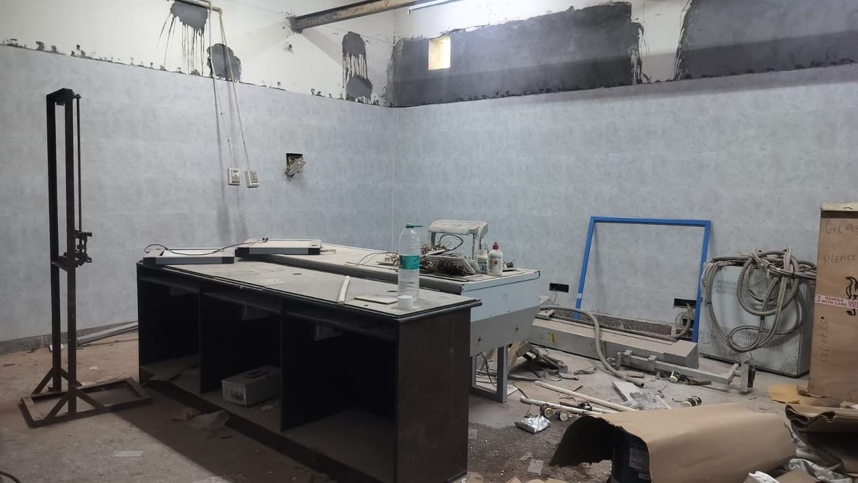 X-ray facility could not be started in the new building of Civil Hospital, patients are upset.