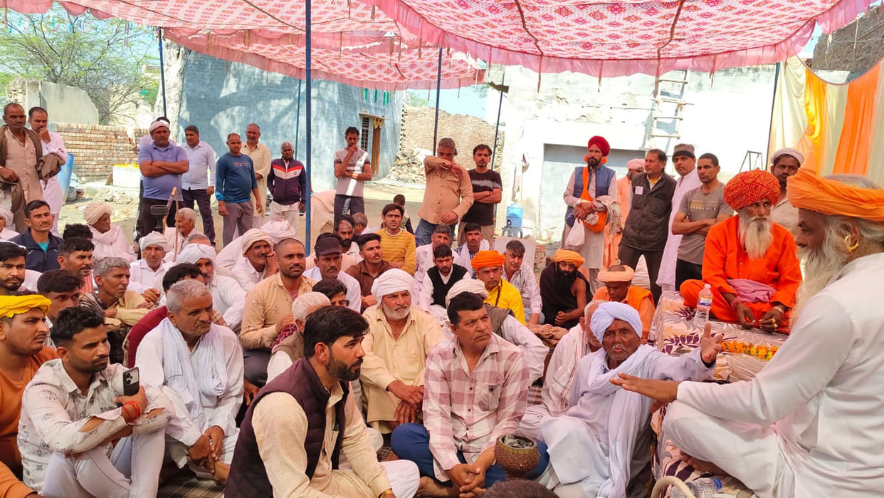 After 17 years, the doors of Dera Baba Samarnath of village Mataur opened.