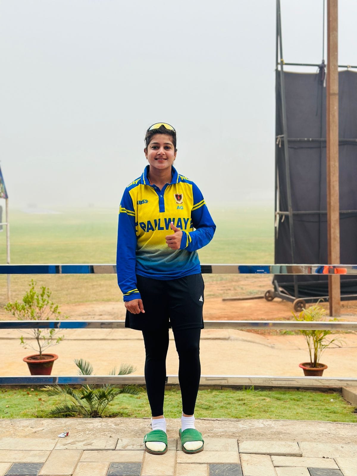 Aarushi's fighting innings takes Railways into the semi-finals