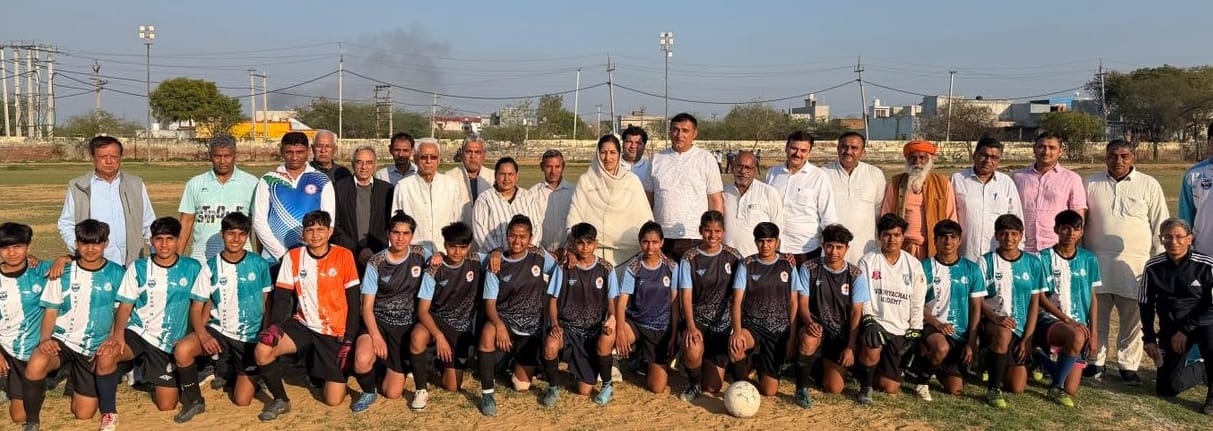 Mangali's team became the winner in the women's football competition