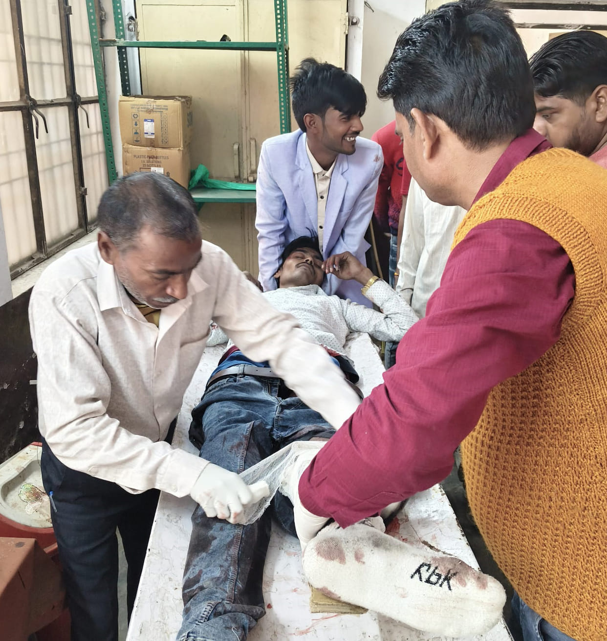 Two doctors riding a bike died in a collision