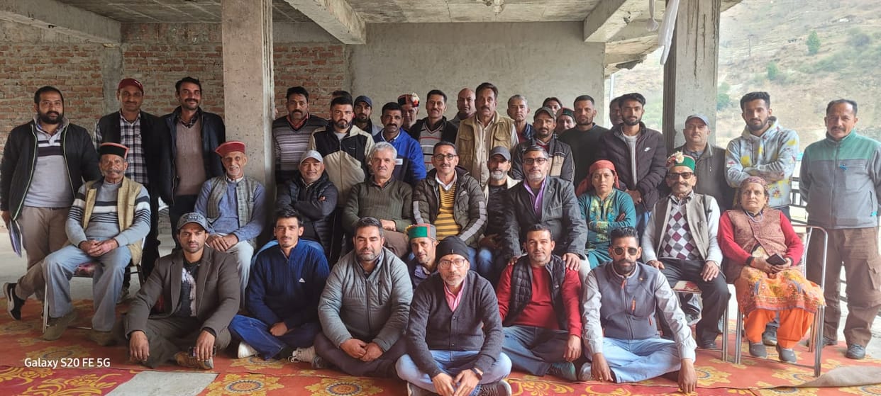 Block level conference of Apple Growers Association organized in Hatkoti
