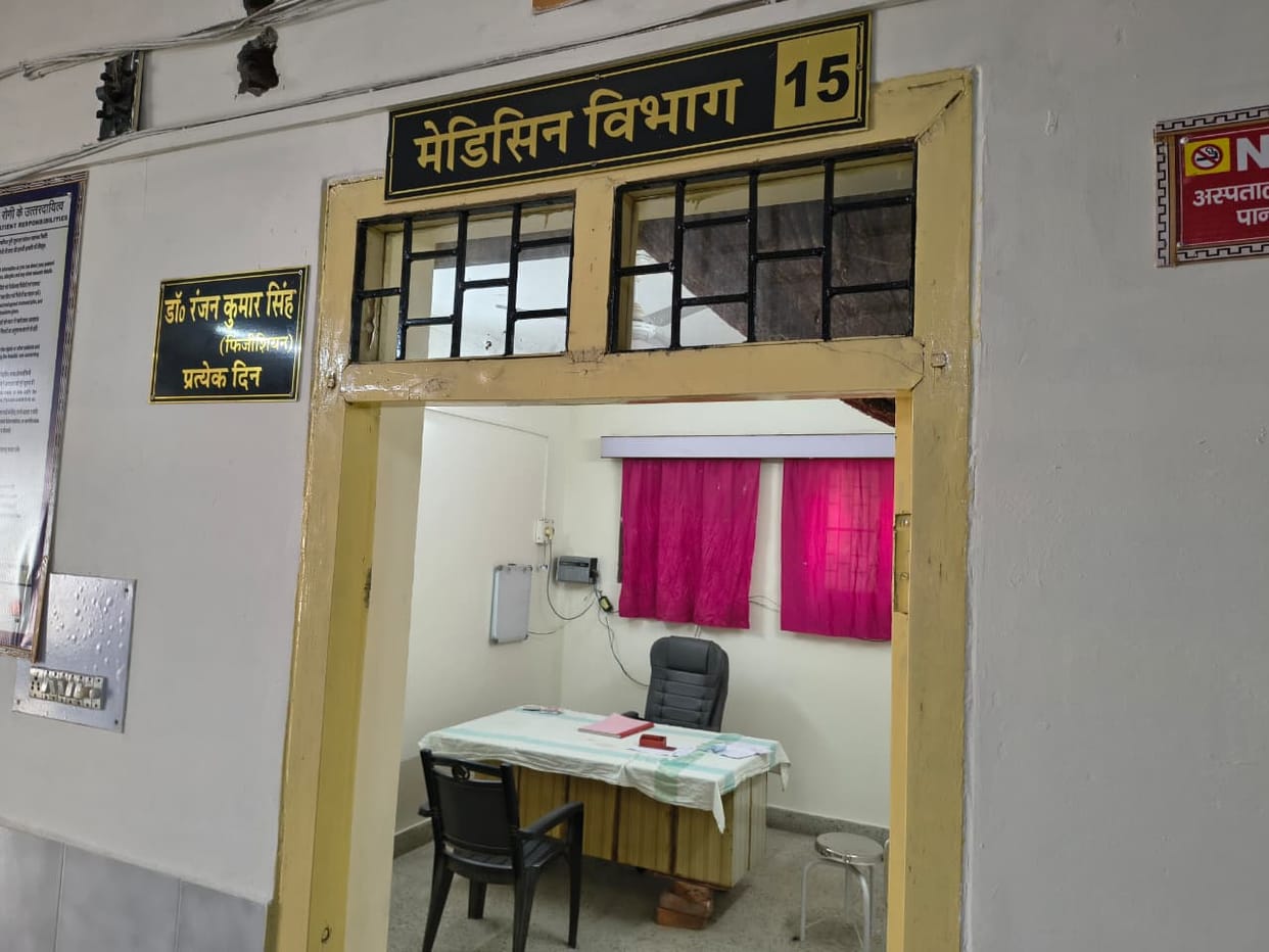 Doctors' chairs remained empty...patients kept waiting