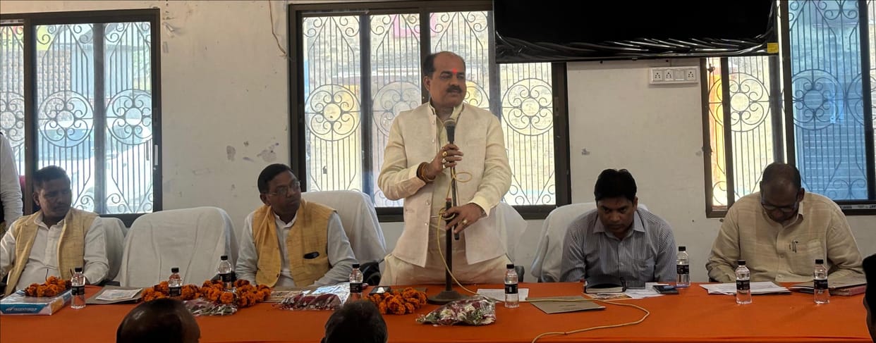 The issue of locks on Panchayat buildings was raised, officials were left looking at each other.