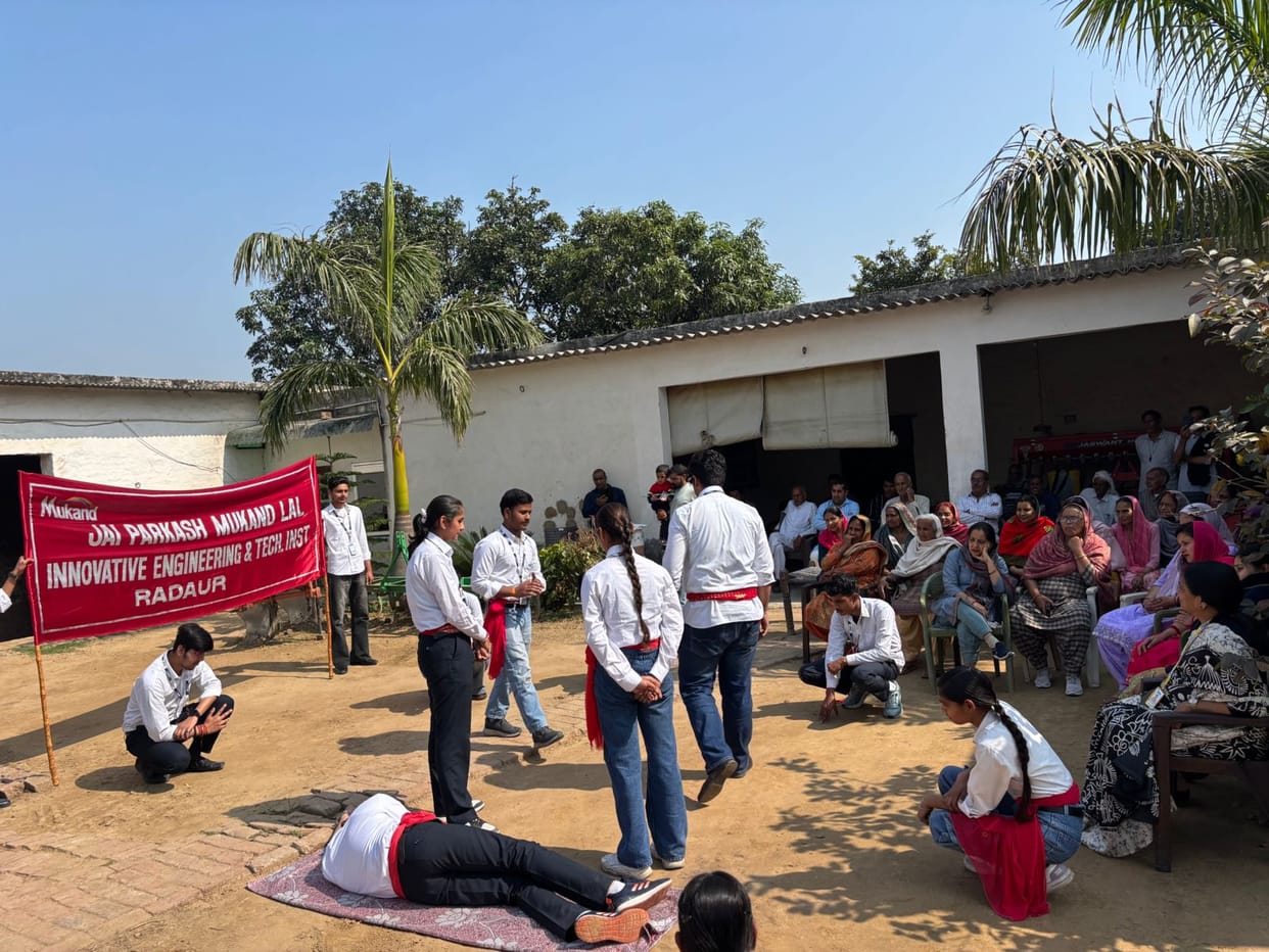Street play created awareness about blood donation