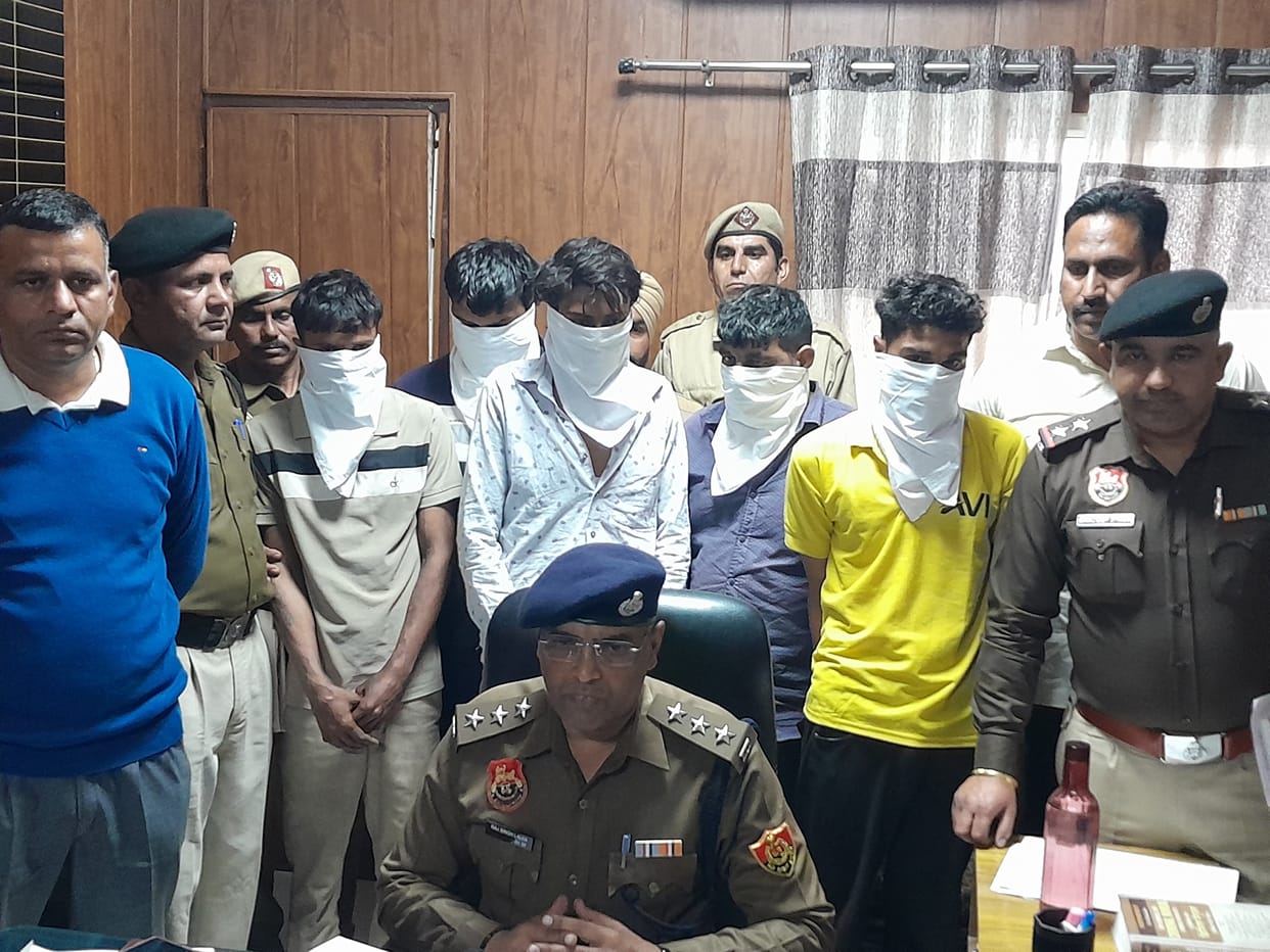 5 cable thieves arrested