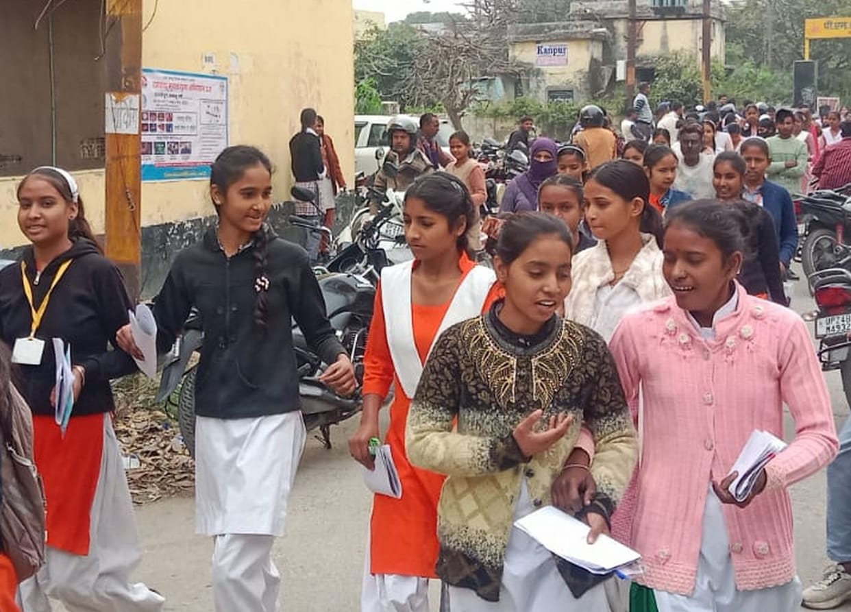 3580 candidates were absent, mobile teams kept running at the centers