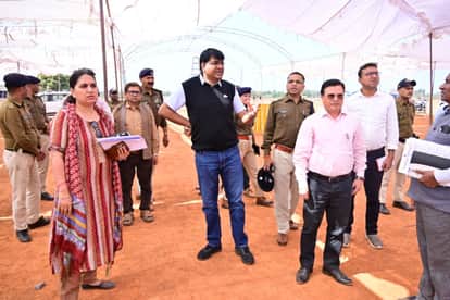 Governor visits Mauganj, security beefed up, administrative preparations in final stages