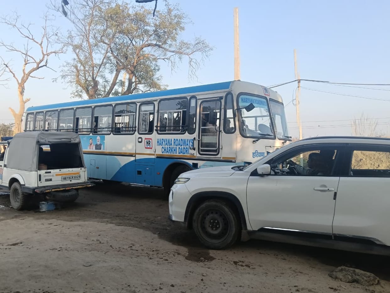 Buses moving near the under-construction ROB increased the risk, even ambulances got stuck