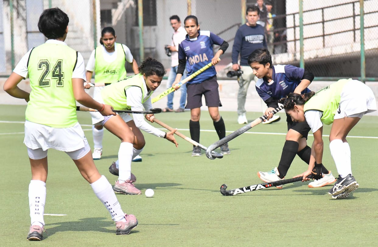 Today, GJU football team will clash with Pune University in the semi-finals.