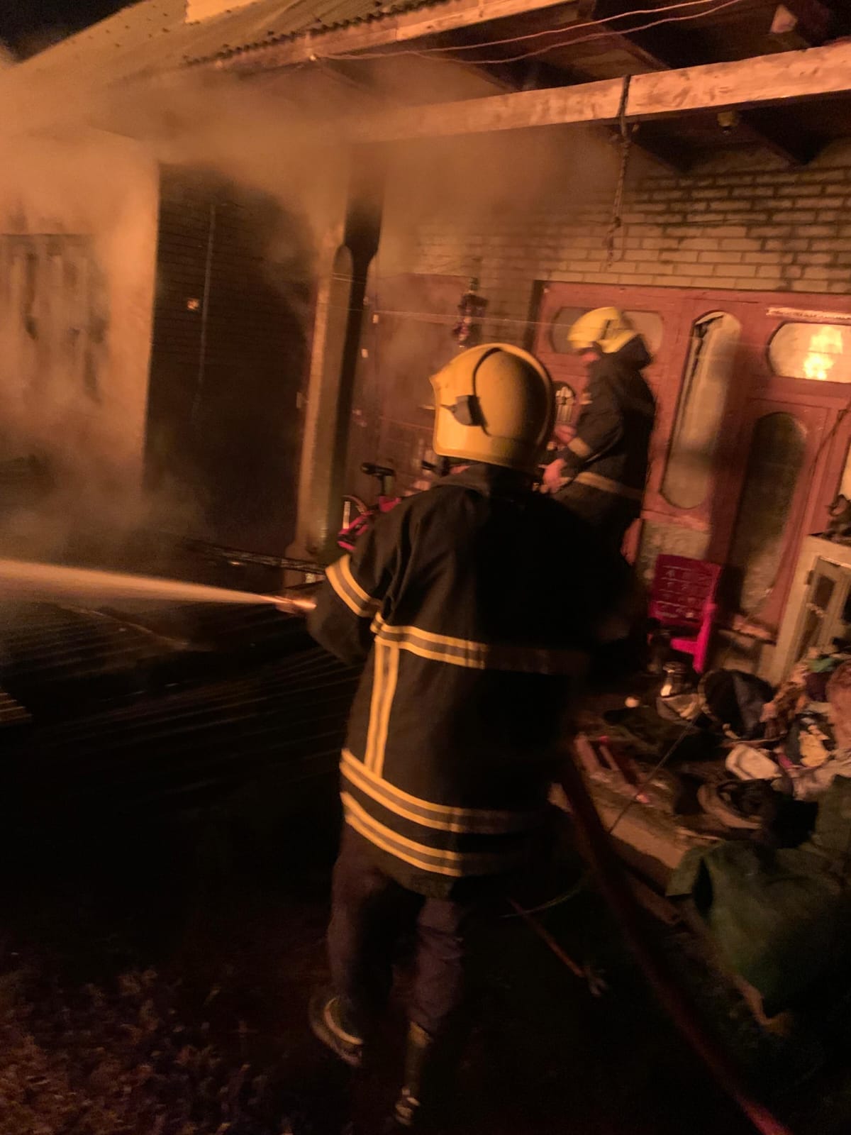Srinagar, HMT JainaKoot, Fire in Home And Shop