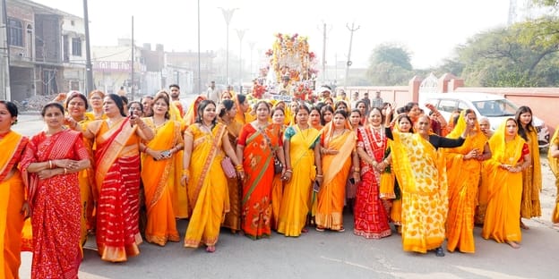 The rituals began during the Shri Ramayana period