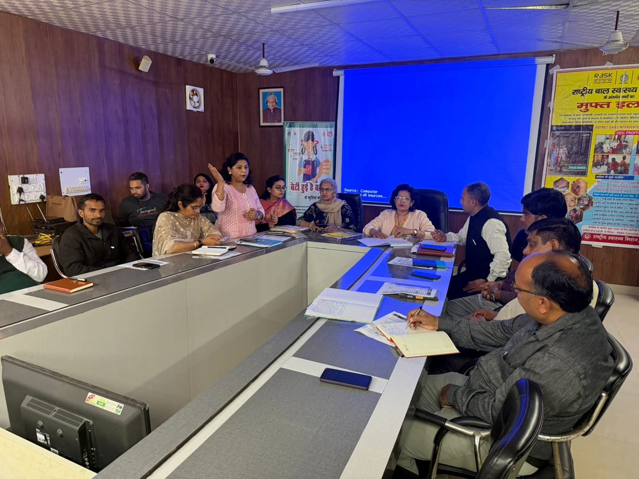 All departments should work in coordination so that adolescents are not deprived of health services: Dr. Bishnoi