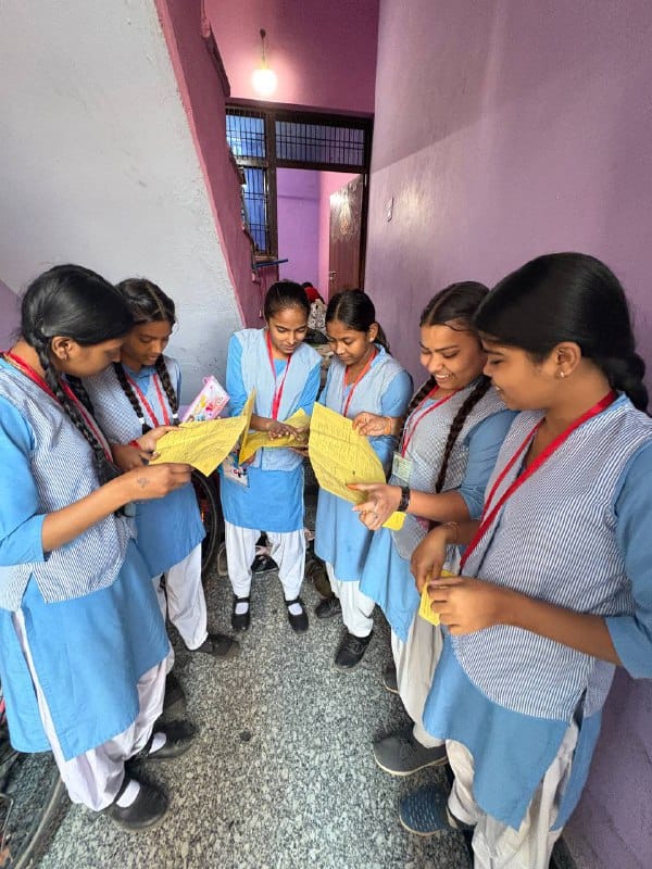 Students' faces lit up after seeing the Economics question paper.