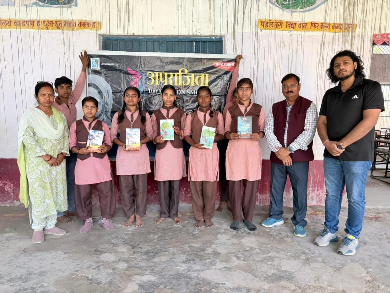 Self-defense techniques taught in the camp, confidence awakened