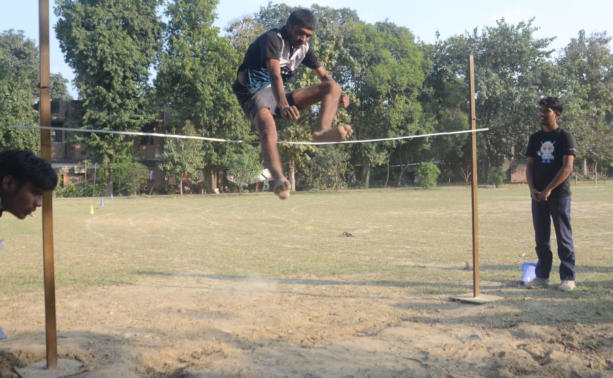 AITD students ranked first in the javelin throw and high jump.