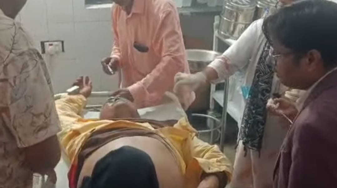 गोली लगने से घायल दुल्हन के मामा