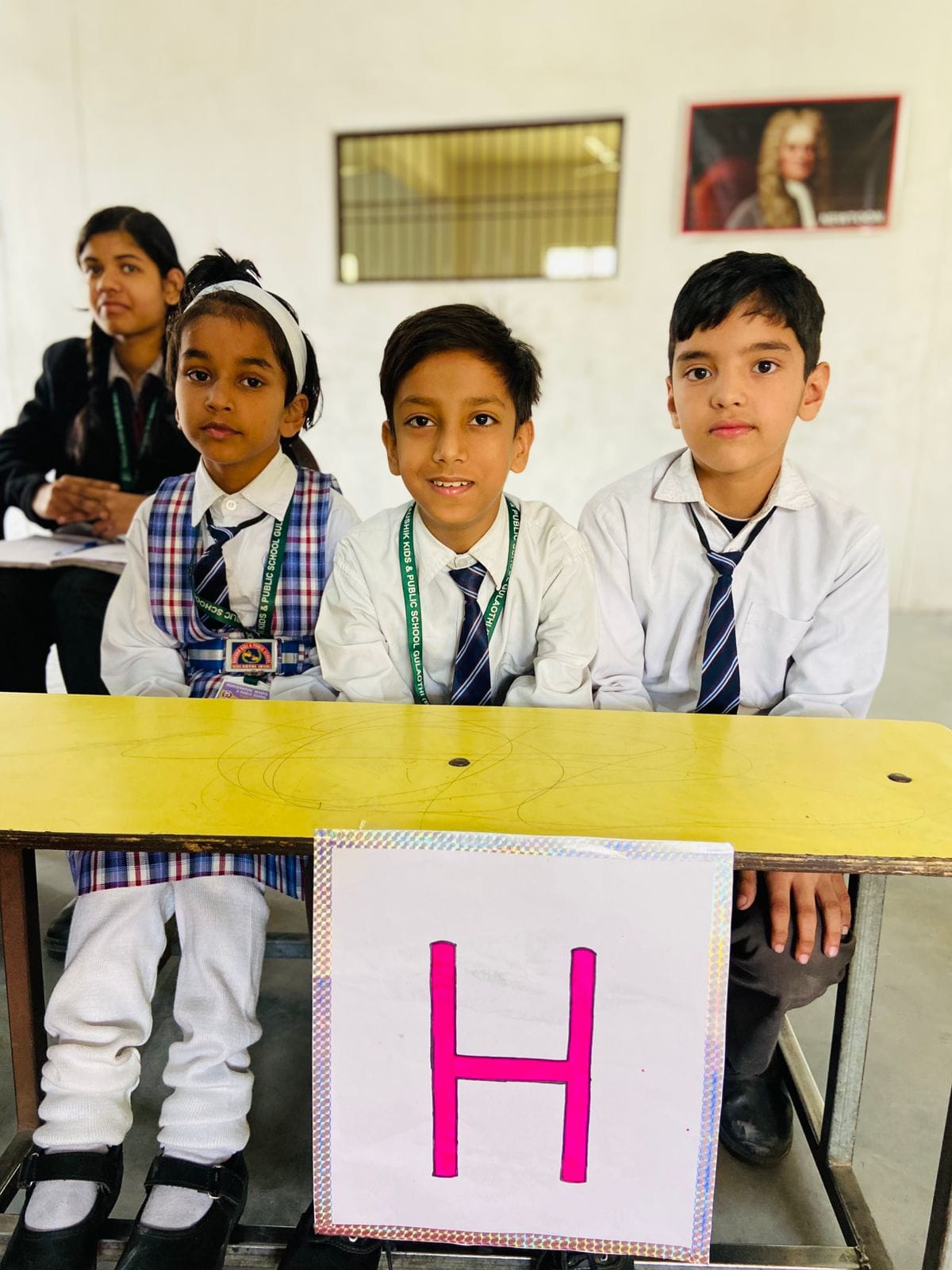 Team H secured first place in the competitions