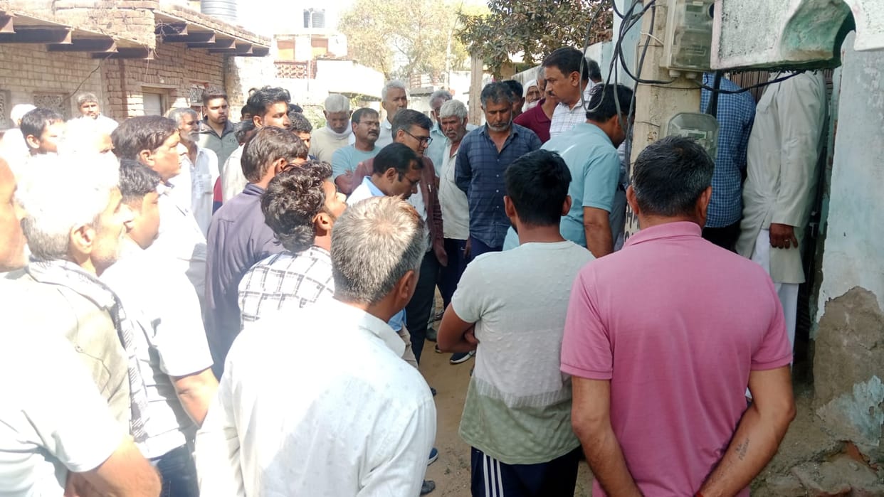 SDM Kosli visited the spot to know the truth.
